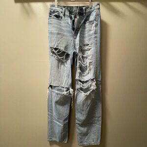 American Eagle Outfitters Light Wash Denim